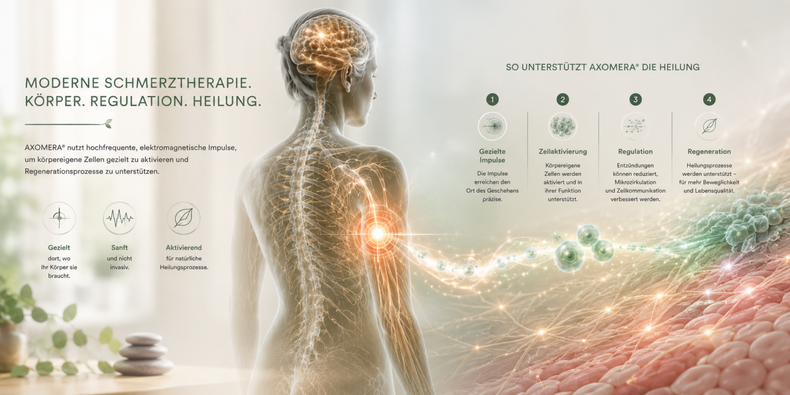 Mein Ansatz mit der Axomera Therapie