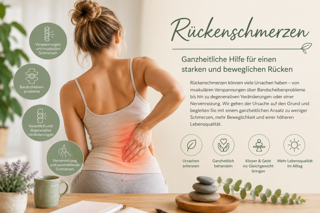 Ganzheitliche Hilfe bei Rückenschmerzen